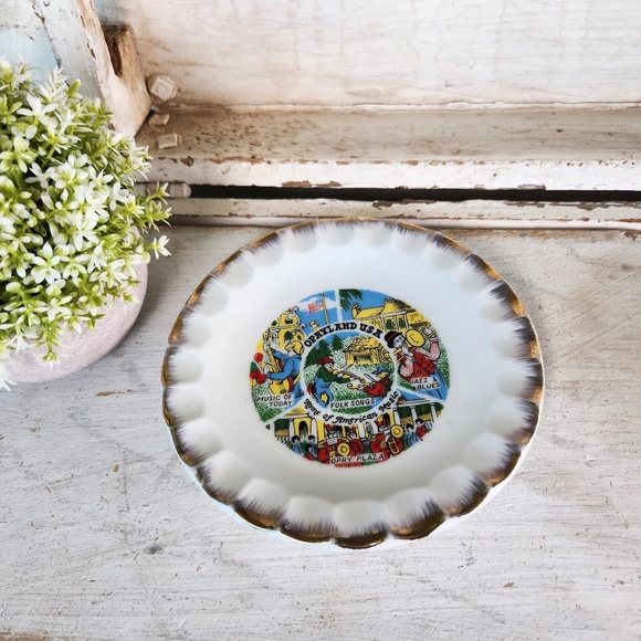 VTG Nashville Tennessee Opryland Porcelain Souvenir Ashtray- Collectible Ashtray - Picture 8 of 10